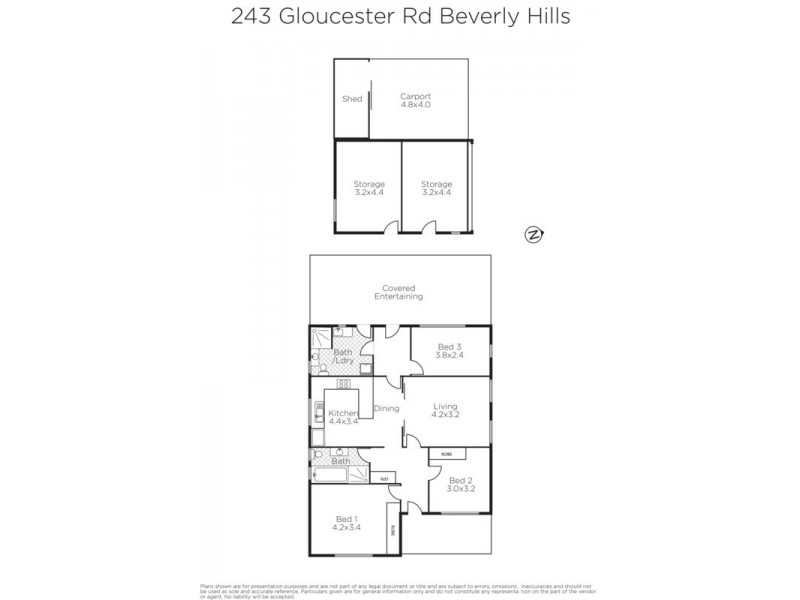 243 Gloucester Road, Beverly Hills NSW 2209 Floorplan