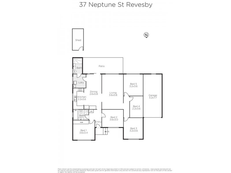 37 Neptune Street, Revesby NSW 2212 Floorplan