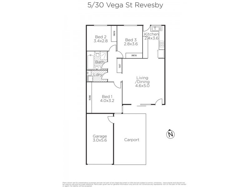 5/30 Vega Street, Revesby NSW 2212 Floorplan