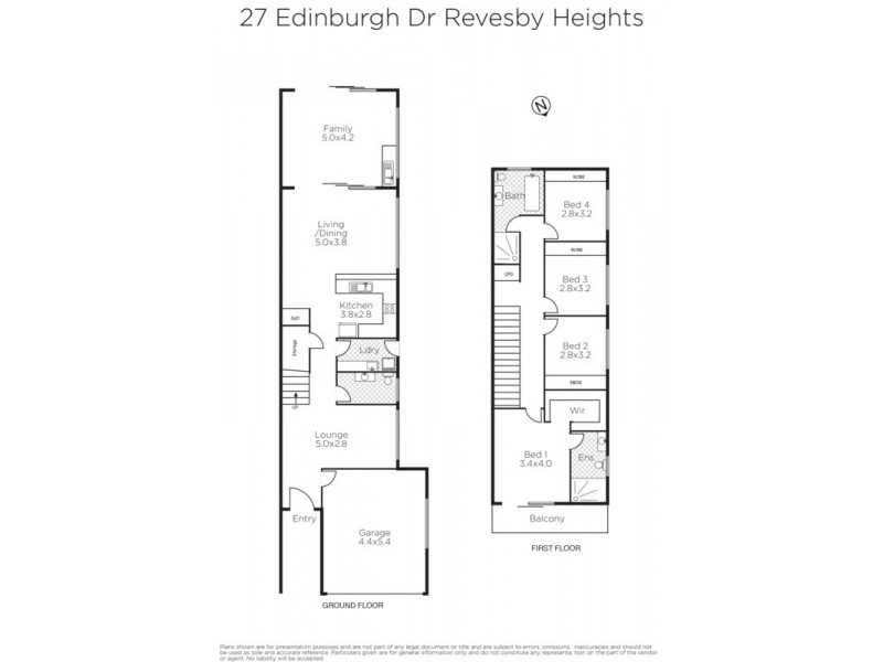 27 Edinburgh Drive, Revesby Heights NSW 2212 Floorplan