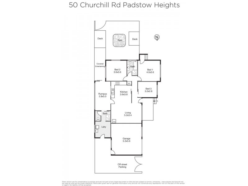 50 Churchill Road, Padstow Heights NSW 2211 Floorplan