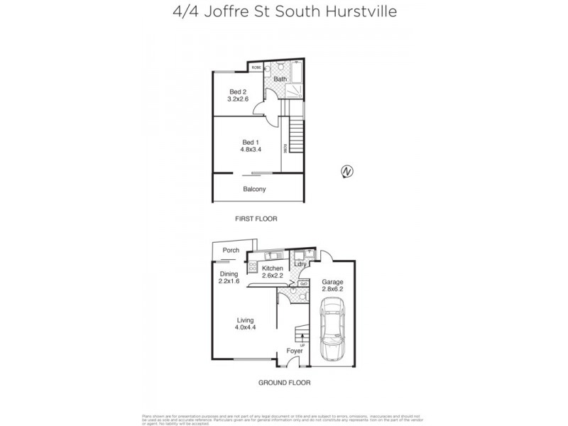 4/4 Joffre Street, South Hurstville NSW 2221 Floorplan