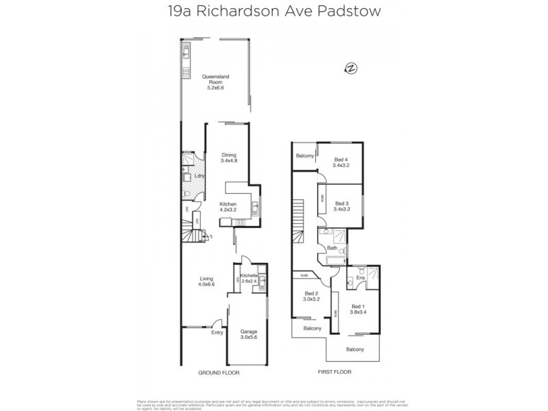 19a Richardson Avenue, Padstow NSW 2211 Floorplan