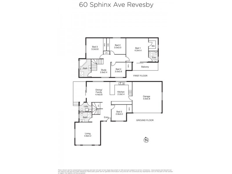 60 Sphinx Avenue, Revesby NSW 2212 Floorplan