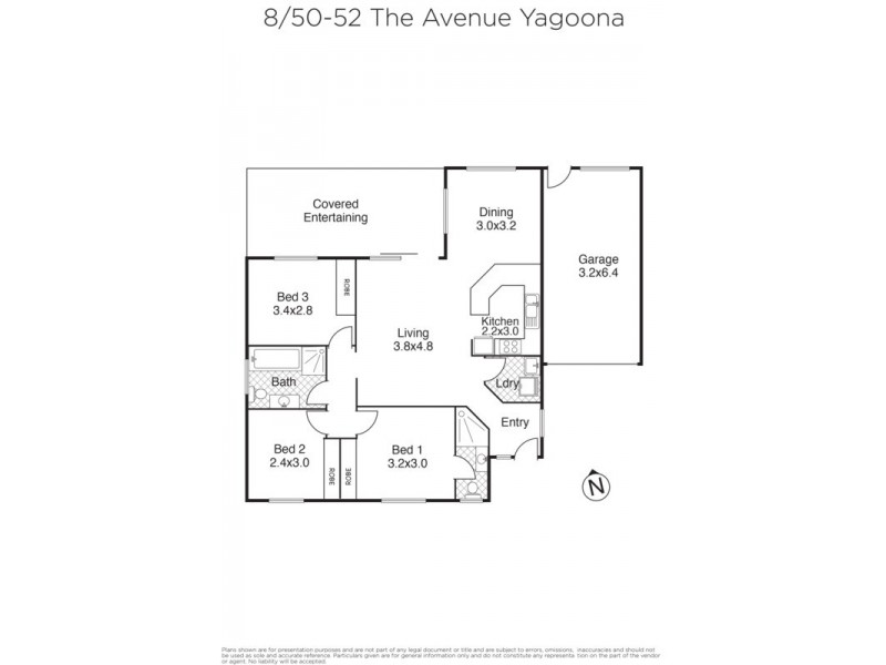 8/50-52 The Avenue, Yagoona NSW 2199 Floorplan