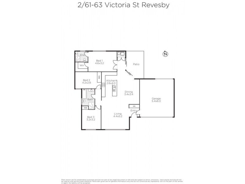 2/59-63 Victoria Street, Revesby NSW 2212 Floorplan