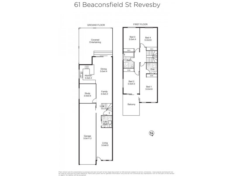 61 Beaconsfield Street, Revesby NSW 2212 Floorplan