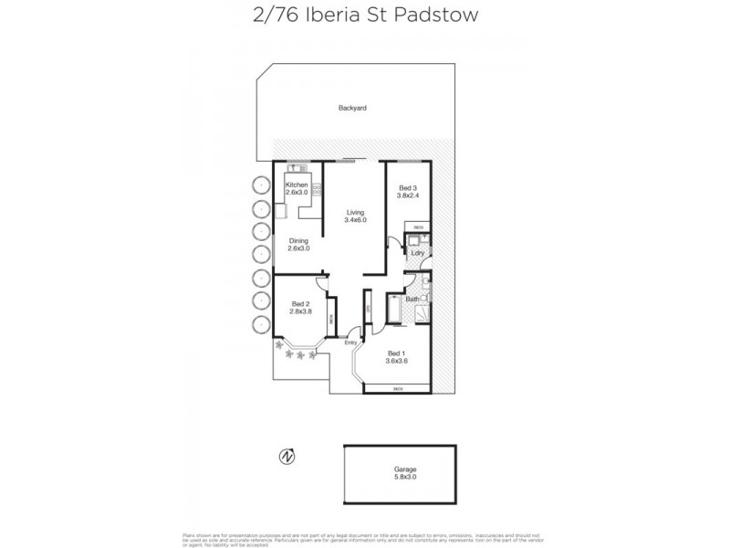2/76 Iberia Street, Padstow NSW 2211 Floorplan