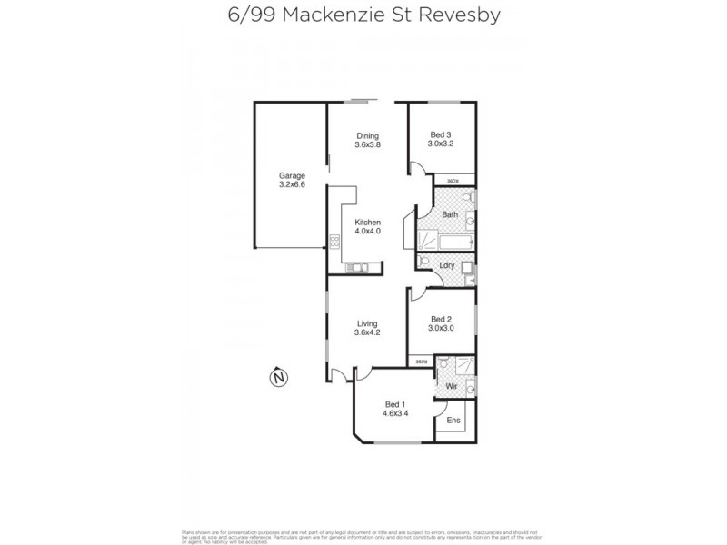 6/99 Mackenzie Street, Revesby NSW 2212 Floorplan