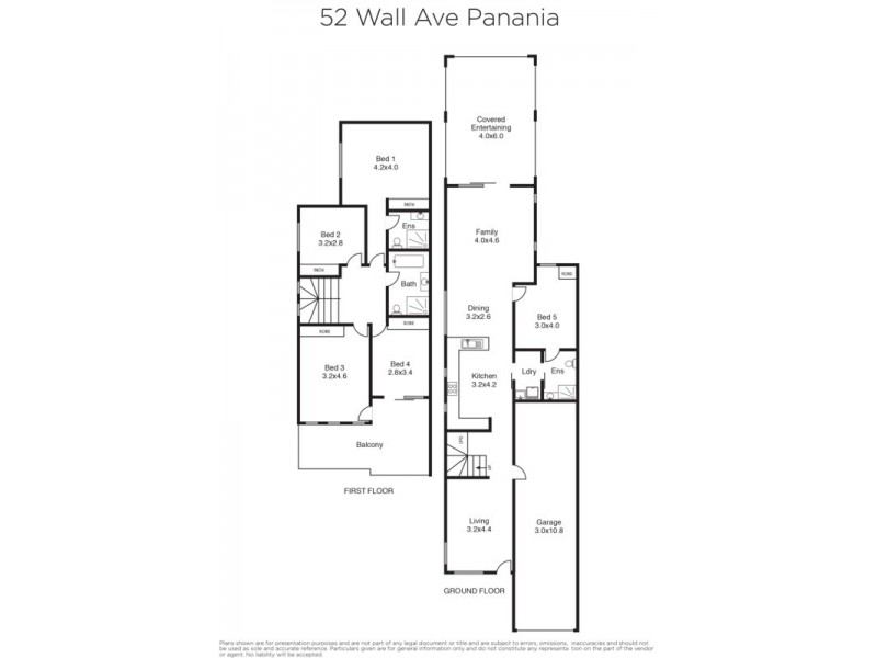 52 Wall Avenue, Panania NSW 2213 Floorplan