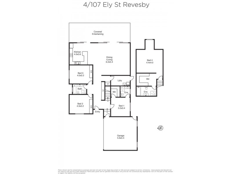 4/107-109 Ely Street, Revesby NSW 2212 Floorplan