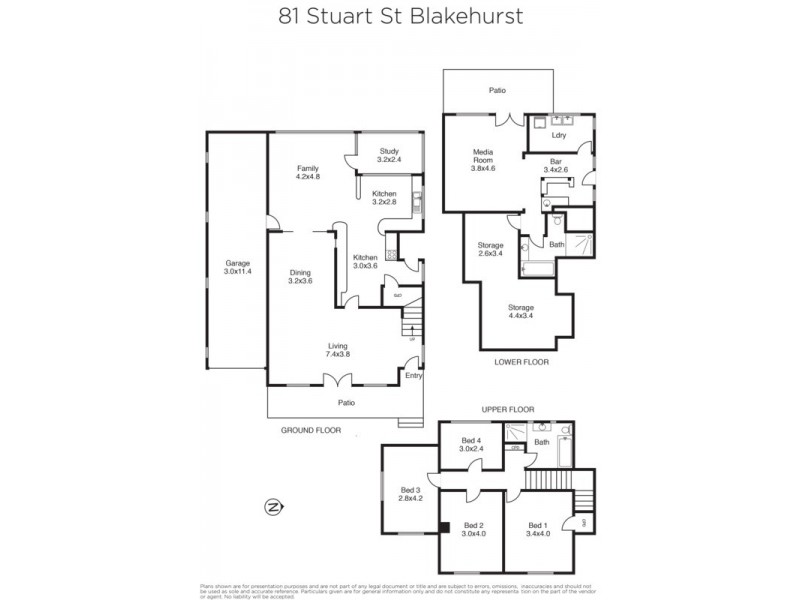81 Stuart Street, Blakehurst NSW 2221 Floorplan