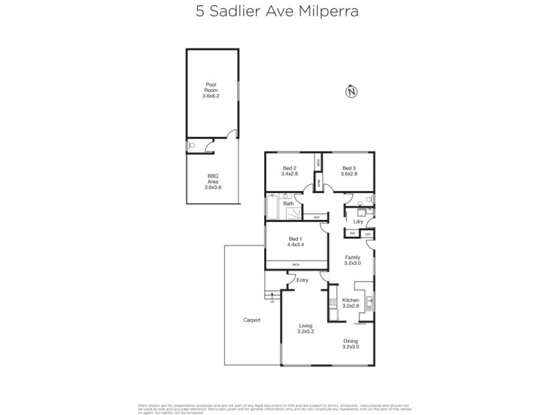 5 Sadlier Avenue, Milperra NSW 2214 Floorplan