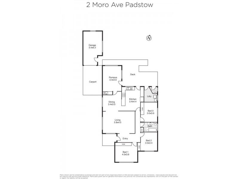 2 Moro Avenue, Padstow NSW 2211 Floorplan