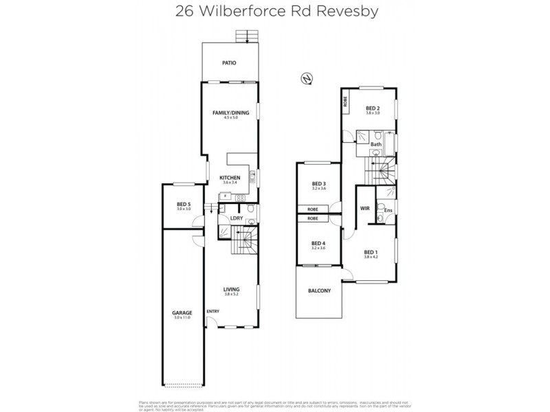 26 Wilberforce Road, Revesby NSW 2212 Floorplan