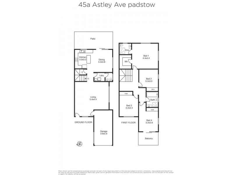45A  Astley Avenue, Padstow NSW 2211 Floorplan