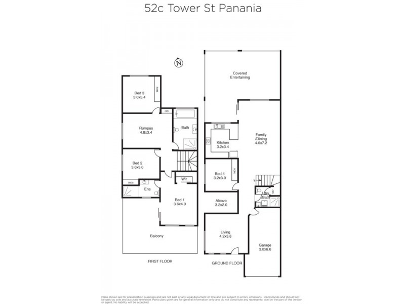 52C  Tower Street, Panania NSW 2213 Floorplan