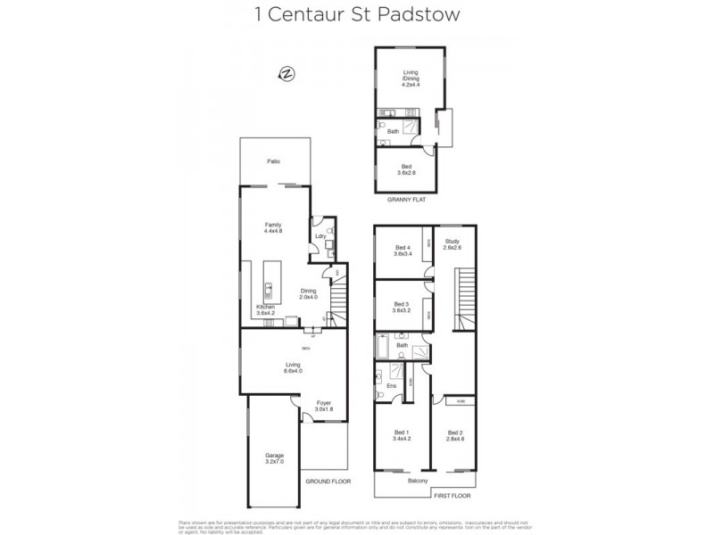 1 Centaur Street, Padstow NSW 2211 Floorplan