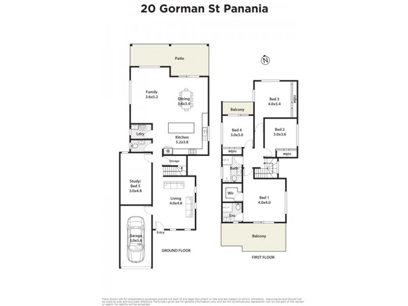 20 Gorman Avenue, Panania NSW 2213 Floorplan