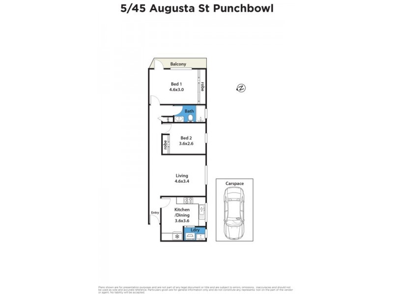5/45 Augusta Street, Punchbowl NSW 2196 Floorplan