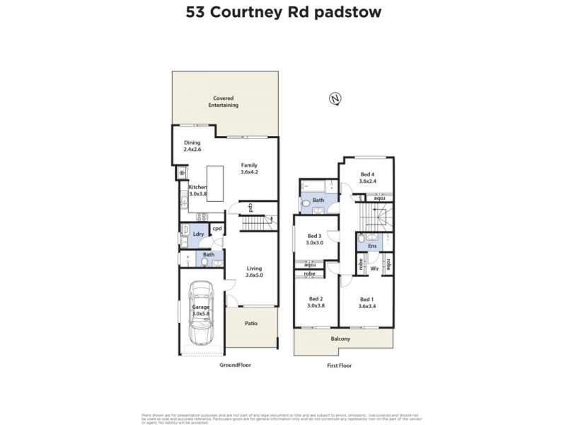 53 Courtney Road, Padstow NSW 2211 Floorplan