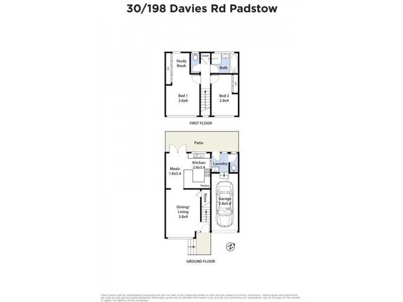 30/193 Davies Road, Padstow NSW 2211 Floorplan