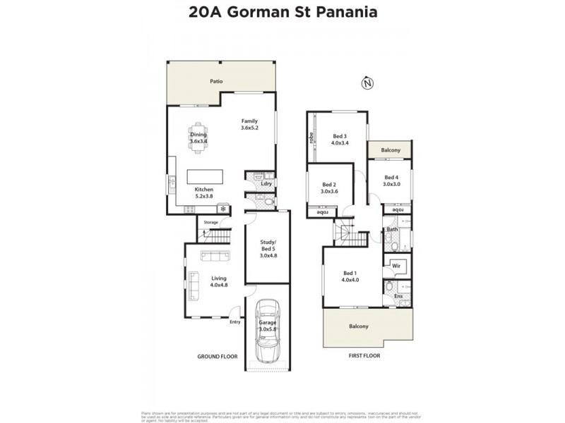 20A Gorman Avenue, Panania NSW 2213 Floorplan