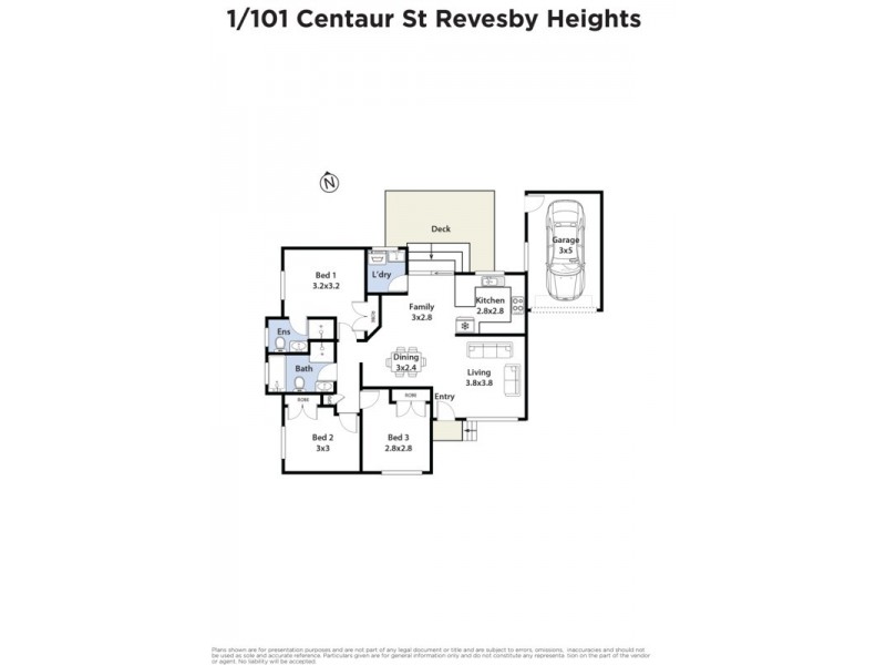1/101 Centaur Street, Revesby NSW 2212 Floorplan