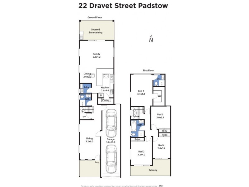 22A Dravet Street, Padstow NSW 2211 Floorplan