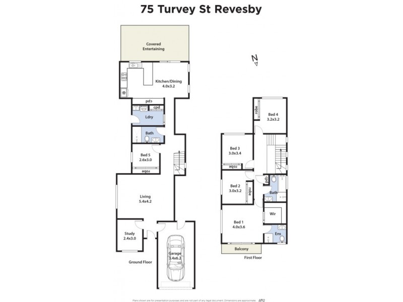 75 Turvey Street, Revesby NSW 2212 Floorplan