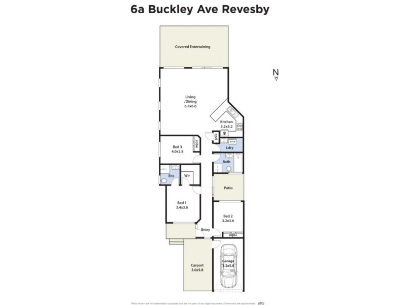 6a Buckley Avenue, Revesby NSW 2212 Floorplan