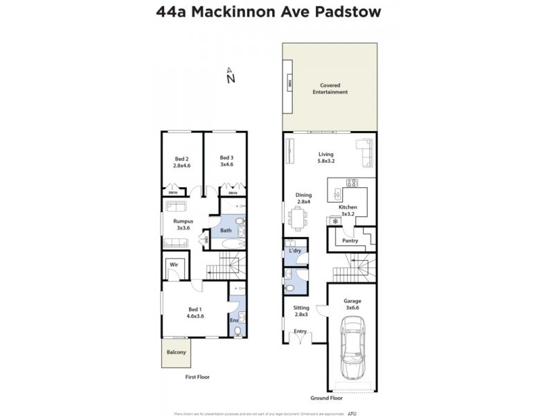 44A Mackinnon Avenue, Padstow NSW 2211 Floorplan