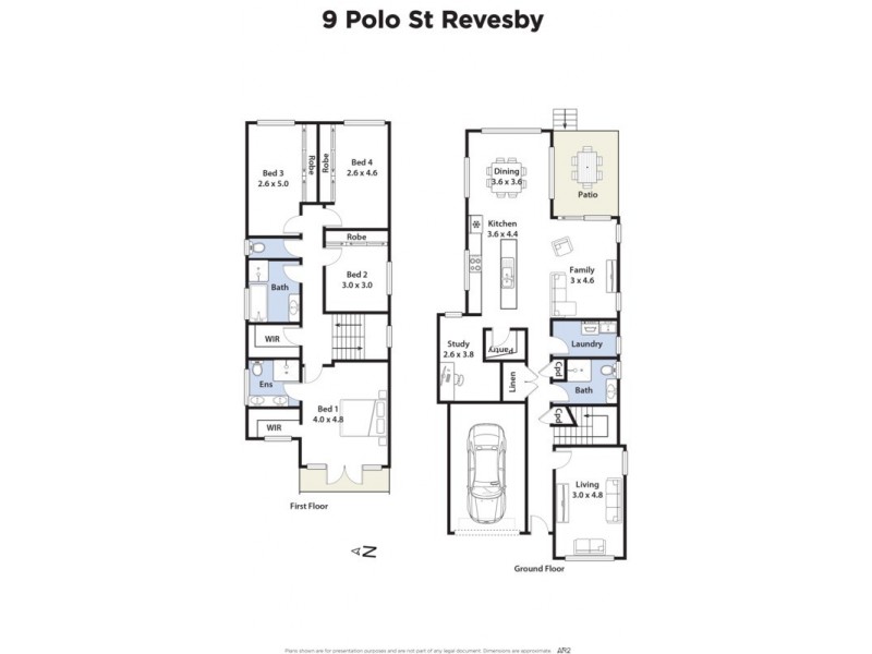 9 Polo Street, Revesby NSW 2212 Floorplan
