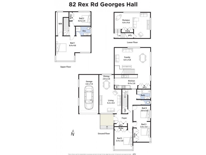 82 Rex Road, Georges Hall NSW 2198 Floorplan