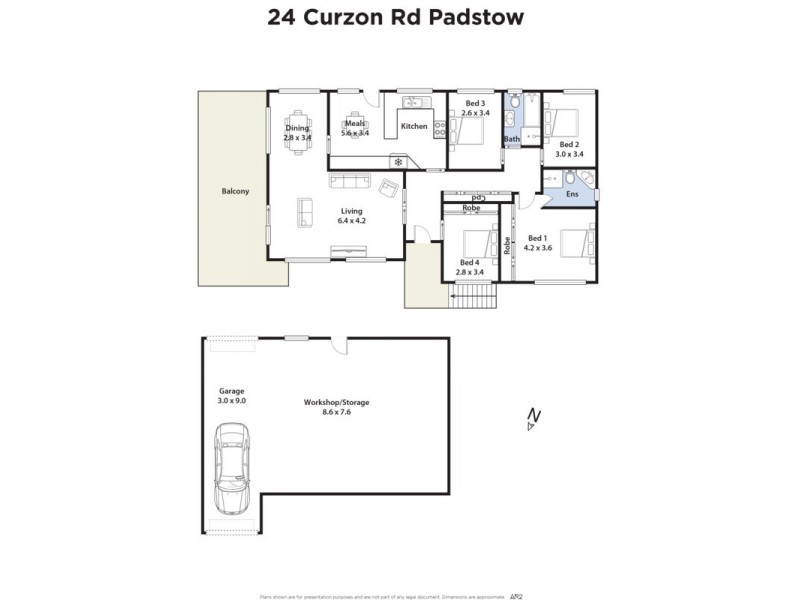 24 Curzon Road, Padstow Heights NSW 2211 Floorplan