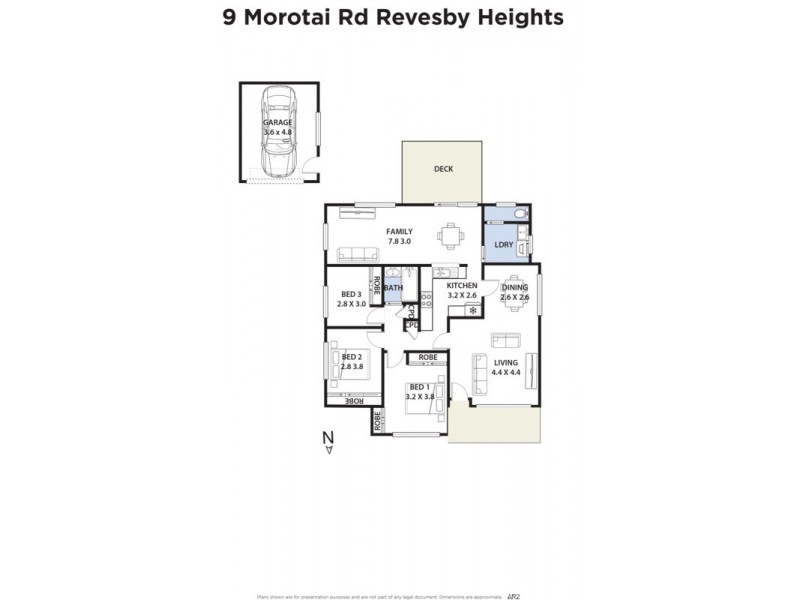9 Morotai Avenue, Revesby Heights NSW 2212 Floorplan