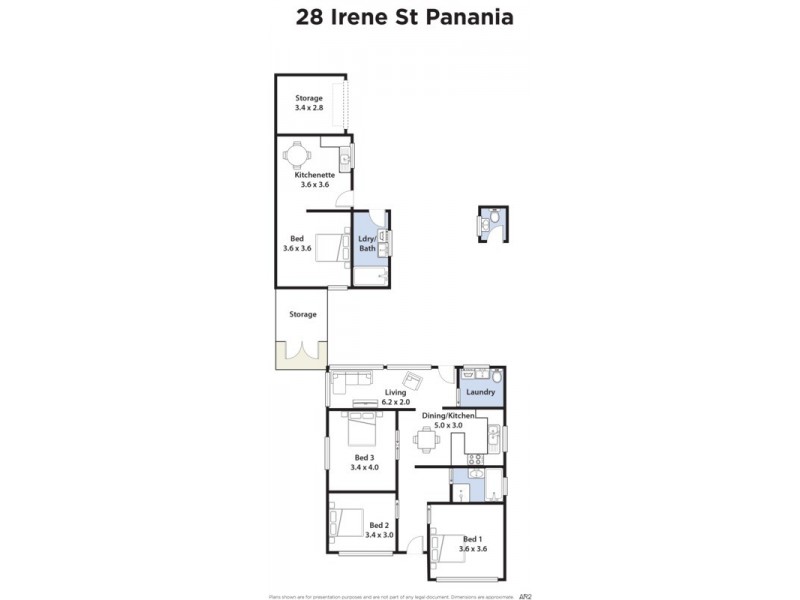 28 Irene Street, Panania NSW 2213 Floorplan