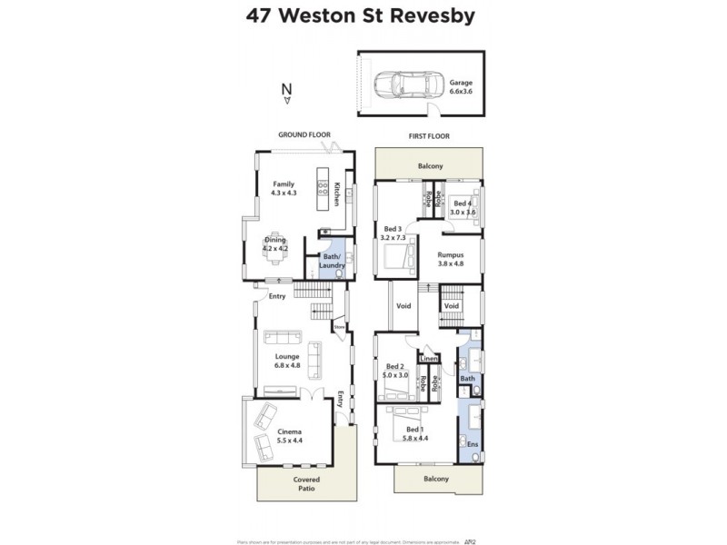 47  Weston Street, Revesby NSW 2212 Floorplan