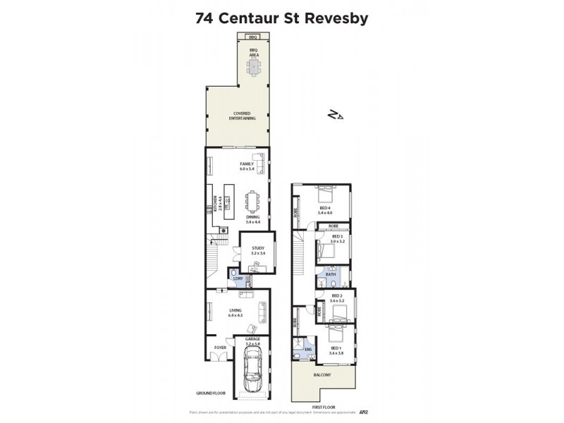 74 Centaur Street, Revesby NSW 2212 Floorplan