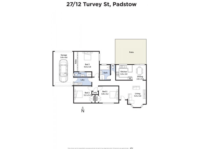 27/12 Turvey Street, Padstow NSW 2211 Floorplan