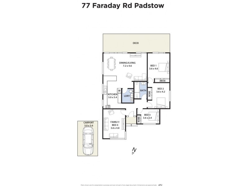77 Faraday Road, Padstow NSW 2211 Floorplan