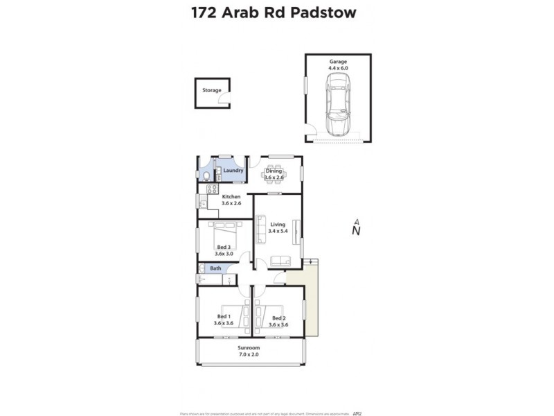 172 Arab Road, Padstow NSW 2211 Floorplan