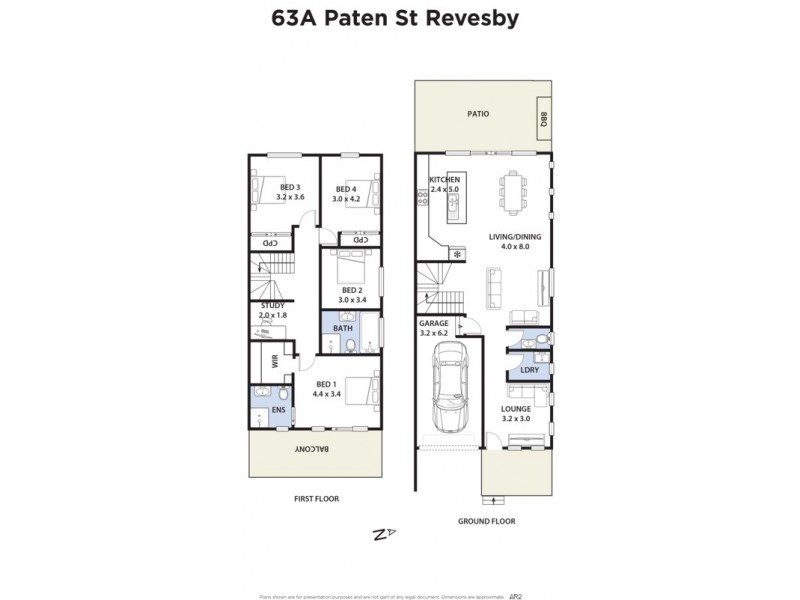 63a Paten Street, Revesby NSW 2212 Floorplan