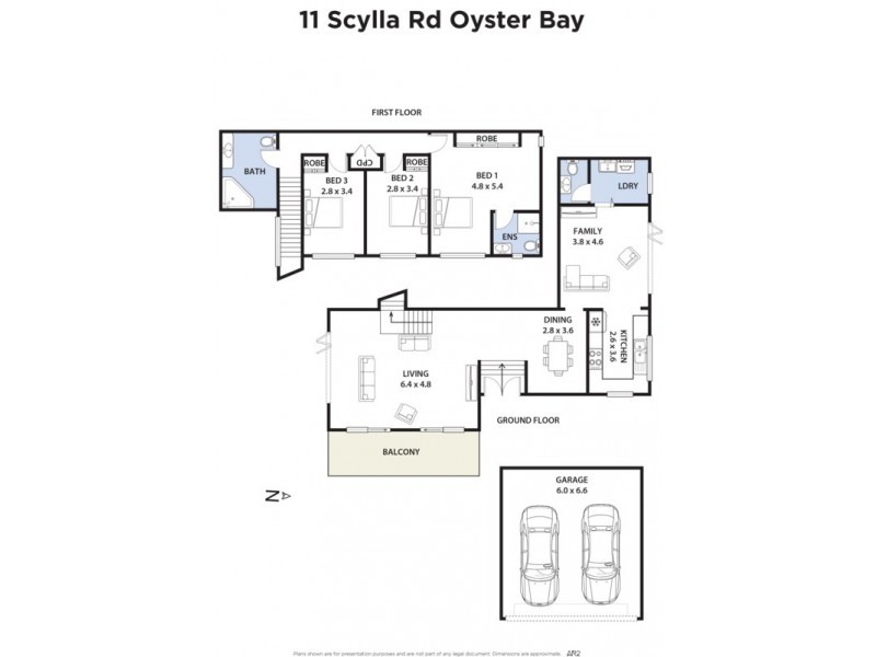 11 Scylla Road, Oyster Bay NSW 2225 Floorplan