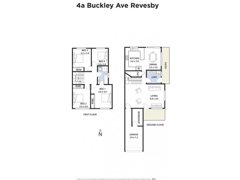 4a Buckley Avenue, Revesby NSW 2212 Floorplan