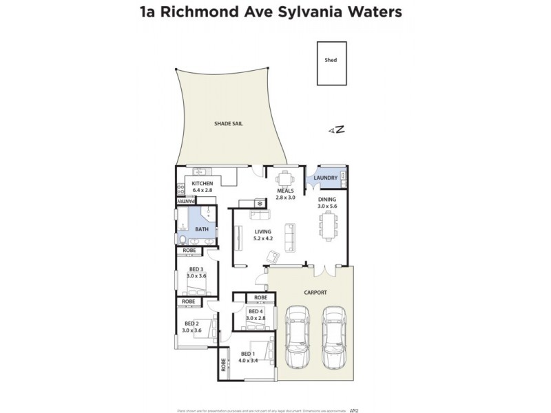 1A Richmond Avenue, Sylvania Waters NSW 2224 Floorplan