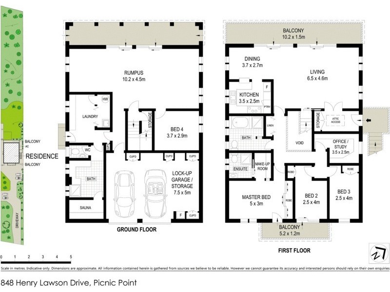 848 Henry Lawson Drive, Picnic Point NSW 2213 Floorplan