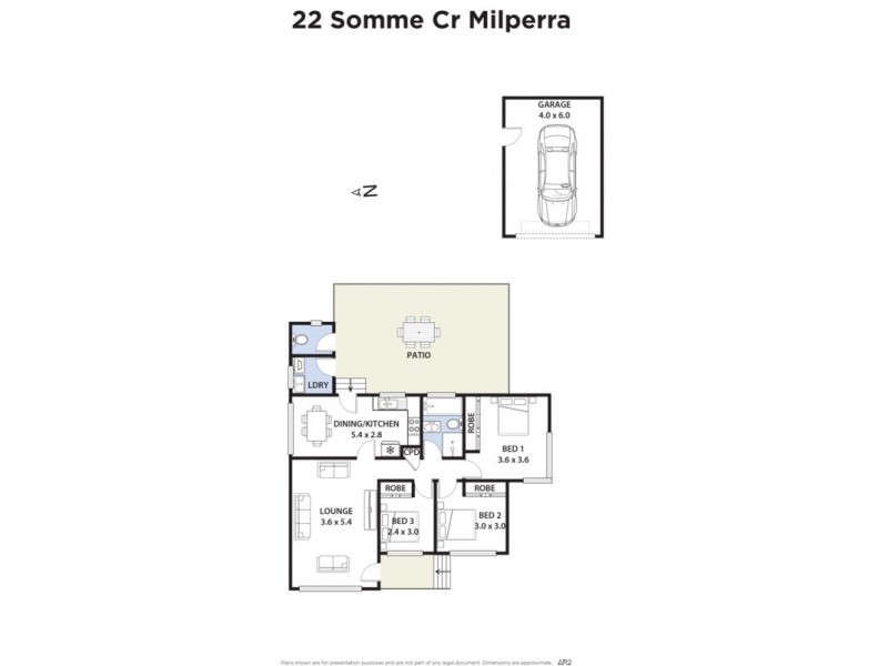 22 Somme Crescent, Milperra NSW 2214 Floorplan