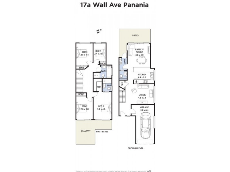 17A Wall Avenue, Panania NSW 2213 Floorplan