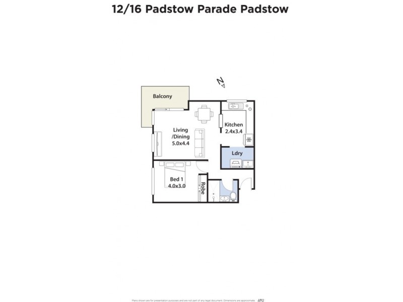 12/16 Padstow Parade, Padstow NSW 2211 Floorplan